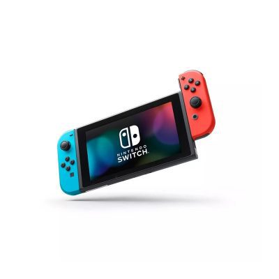 Nintendo Switch with Neon Blue/Neon Red Joy-Con Controller - Image 3