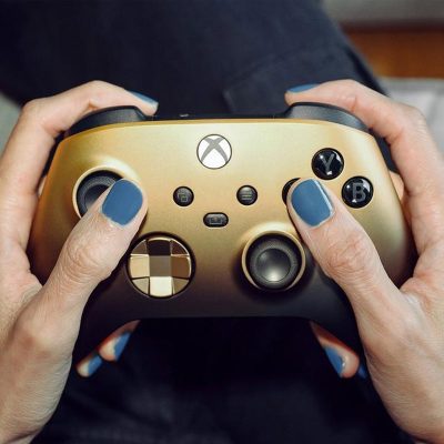 Microsoft Xbox Series X Wireless Controller Gold Shadow Special Edition - Image 5