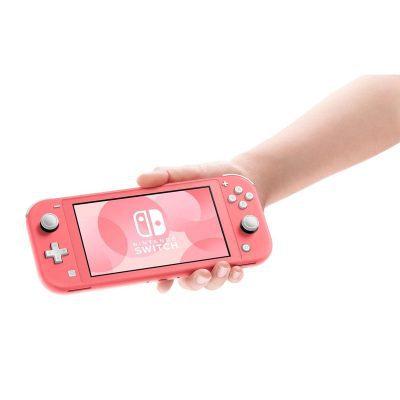 Nintendo Switch Lite Handheld Console - Coral - Image 4